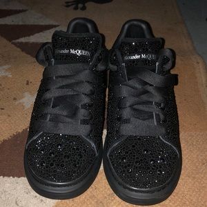 All black Alexander McQueen’s